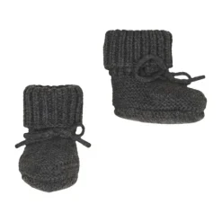 Lodger Slofjes - Merino Wool - Pigeon - 6-12M