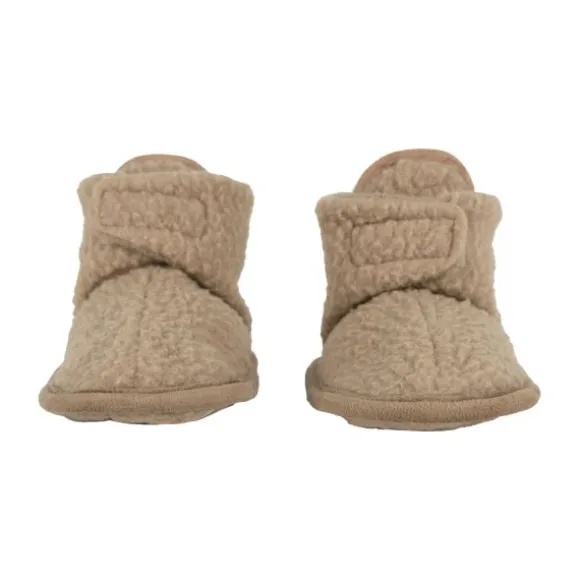 Lodger Slofjes - Teddy Fleece - Beige - 3-6M