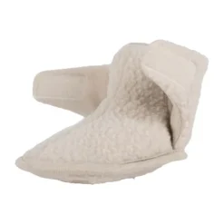 Lodger Slofjes - Teddy Fleece - Birch - 0-3M