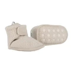 Lodger Slofjes - Teddy Fleece - Birch - 0-3M