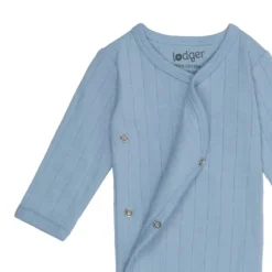 Lodger Solid Overslagromper Lange Mouw - Mt. 50 - Blue Fogg