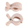 Lodger Swaddle Printed Clips - Dot - 2 Stuks - Birch