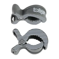 Lodger Swaddle Printed Clips - Dot - 2 Stuks - Birch