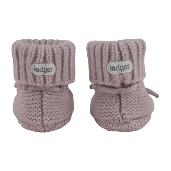 Lodger Wollen Babyslofjes - 0-6 Mnd Rose