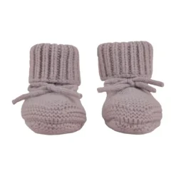 Lodger Wollen Babyslofjes - 0-6 Mnd Rose