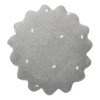Lorena Canals Biscuit Kussen – Rond – Grijs