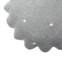 Lorena Canals Biscuit Kussen – Rond – Grijs