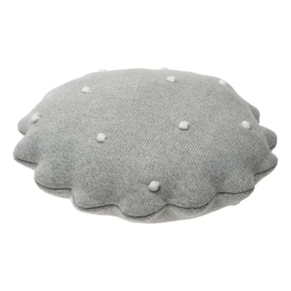 Lorena Canals Biscuit Kussen – Rond – Grijs