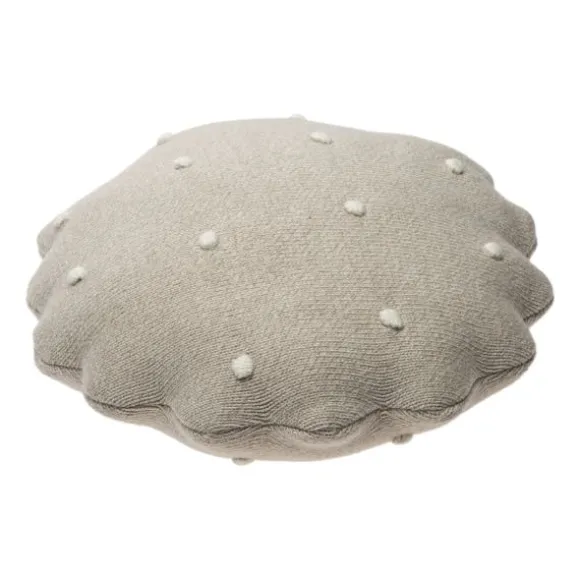 Lorena Canals Biscuit Kussen – Rond – Grijs