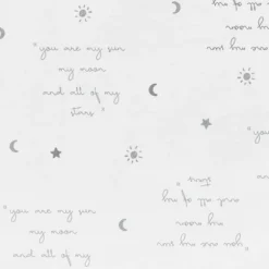 Love to Dream Inbakerslaapzak - Swaddle Up™ - 0-3 Maanden - Wit met Tekst