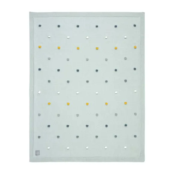 Lässig Dots Deken Light Mint