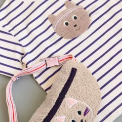 Lässig Kids Heuptasje - Team Cat - Beige