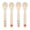 Lässig Lepelset - Happy Rascals - Heart Lavender - 4-Pack
