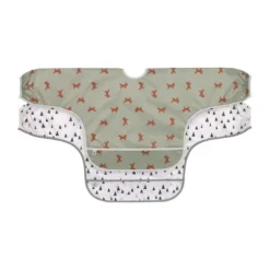 Lässig Little Forest Fox Longsleeve Slabbetje 2 Stuks
