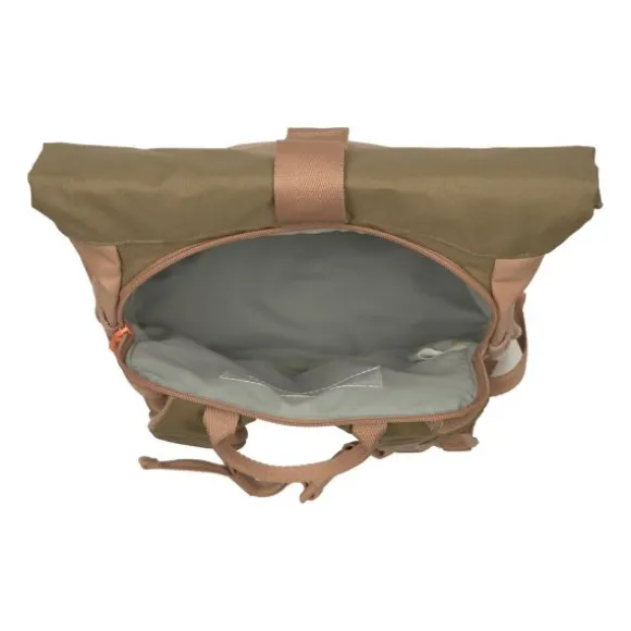 Lässig Rolltop Mini Backpack Nature Hazelnut