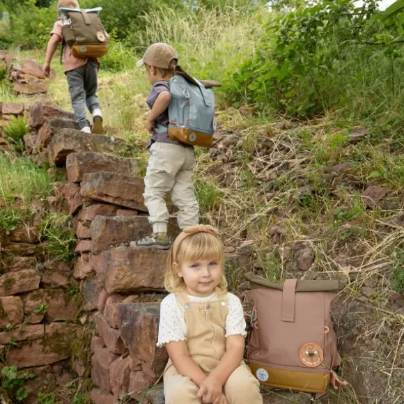 Lässig Rolltop Mini Backpack Nature Hazelnut