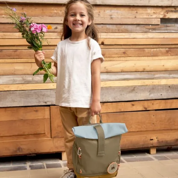 Lässig Rolltop Mini Backpack Nature Olive