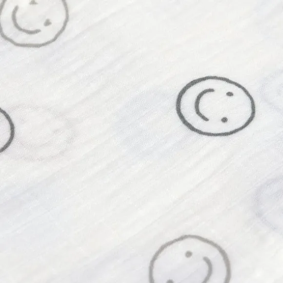 Lässig Swaddle Doek (3 stuks) 85 x 85 cm - Tiny Smile - Maple