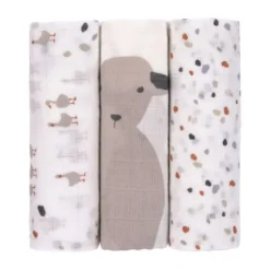 Lässig Tiny Farmer Explorer Speckles Swaddle 3 Stuks
