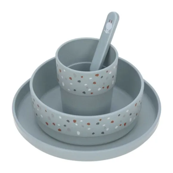 Lässig Tiny Farmer Sheep / Goose Dinerset Blue
