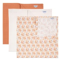 Luma Flowerfever Hydrofiele Doek - 70 x 70 cm - Nude