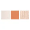 Luma Flowerfever Monddoek - Nude - 3 Stuks
