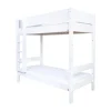 Manis-h MAIA Combinatie Hoog Stapelbed Met 2*Lattenbodem - 90 x 160 cm