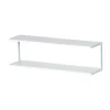 Manis-h Regaal 2-Legplanken – 90 cm - Wit