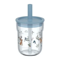 Mepal Little Farm Kinderglas Met Rietje Mio - 250 ml