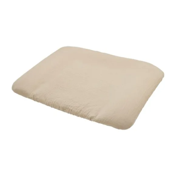 Meyco Aankleedkussenhoes - Pre-Washed - Sand - 85 x 75 cm - Hydrofiel