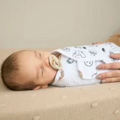 Meyco Baby Animal swaddlemeyco inbakerdoek gevoerd - multicolour - 0-3 maanden