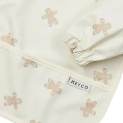 Meyco Baby Gingerbread Mouwslab - Soft Sand