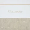 Meyco Baby Klein Wonder Ledikant Laken - 100 x 150 cm - Soft Sand