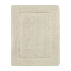 Meyco Baby Knots Boxkleed - 77 x 97 cm - Soft Sand