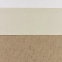 Meyco Baby Plume Ledikantlaken - 100 x 150 cm - Soft Sand