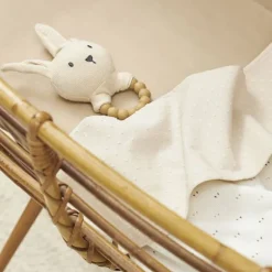 Meyco Baby Plume Ledikantlaken - 100 x 150 cm - Soft Sand