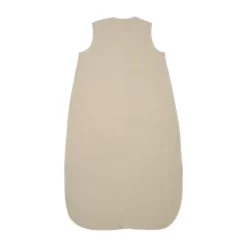 Meyco Baby Uni Baby Slaapzak Gevoerd - 90 cm Pre-Washed hydrofiel - Sand