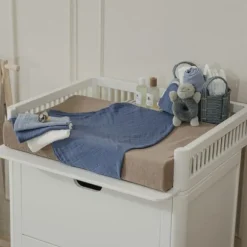 Meyco Baby Uni Inbakerdoek - 2 Stuks - Soft Sand/Greige