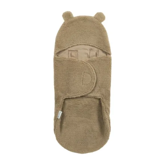 Meyco Bear Slaapzak met vaste mouw rond - 80 cm - Jersey