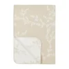 Meyco Branches Wiegdeken - 75 x 100 cm - Sand