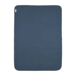 Meyco Deken Gebreid - Pure - 100 x 150 cm - Jacquard - Indigo