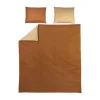 Meyco Home Dekbedovertrek Uni Camel / Warm Sand 200 x 200 / 220 cm