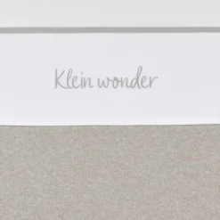 Meyco Klein Wonder Ledikantlaken - 100 x 150 cm - Greige