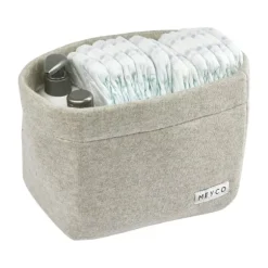 Meyco Knit Basic Commodemandje Small Sand Melange