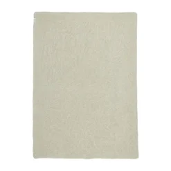 Meyco Knit Basic Fleece Wiegdeken Sand Melange 75 x 100 cm
