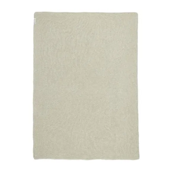 Meyco Knit Basic Fleece Wiegdeken Sand Melange 75 x 100 cm