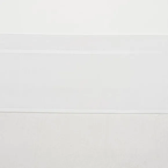 Meyco Ledikantlaken Wit Met Bies Wit 100 x 150 cm