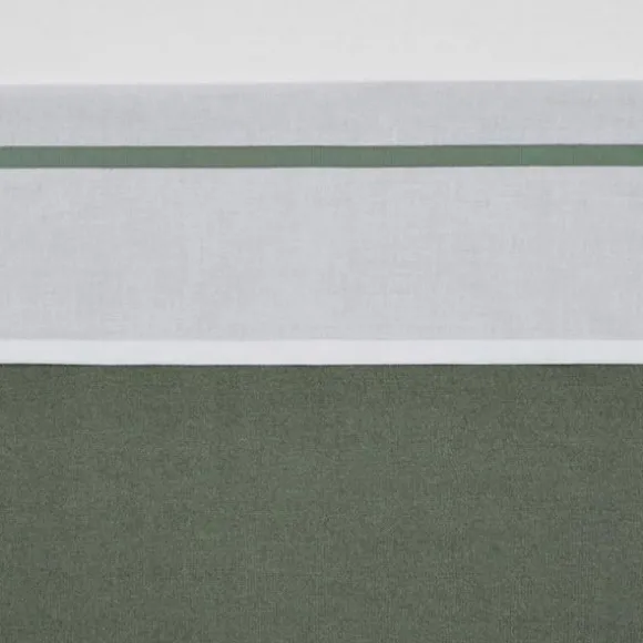 Meyco Ledikantlaken Wit Met Bies Wit 100 x 150 cm