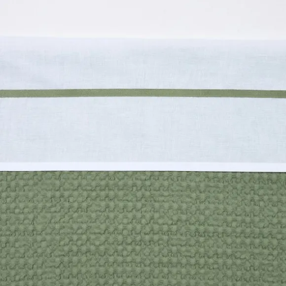 Meyco Ledikantlaken Wit Met Bies Wit 100 x 150 cm