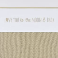 Meyco Love You To The Moon & Back Wieglaken Forest Green